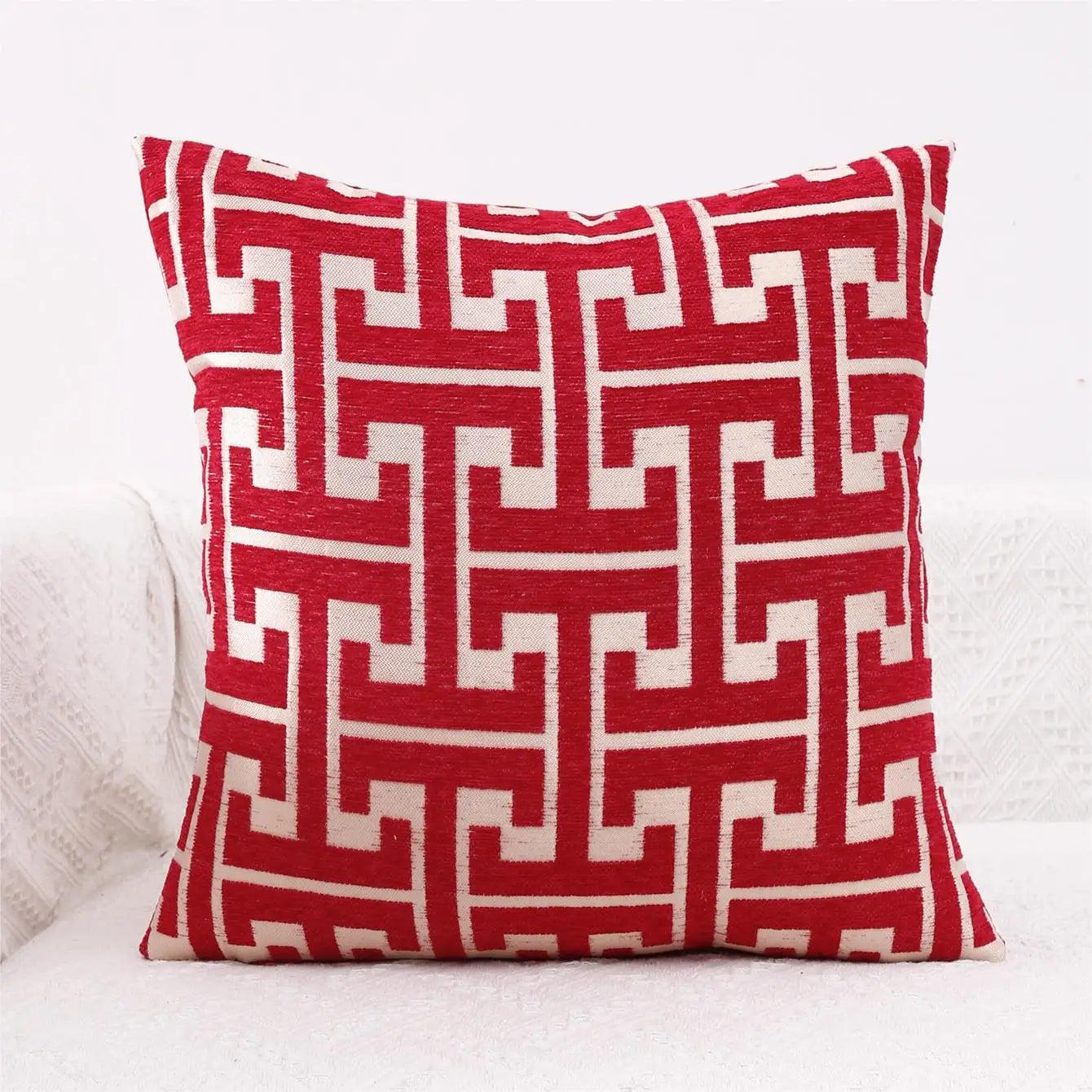 Soft Striped Decorative Pillow Cover