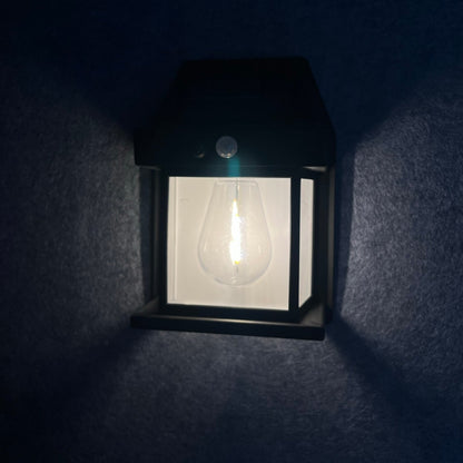 Eco Friendly Solar Powered Outdoor Wall Lamp