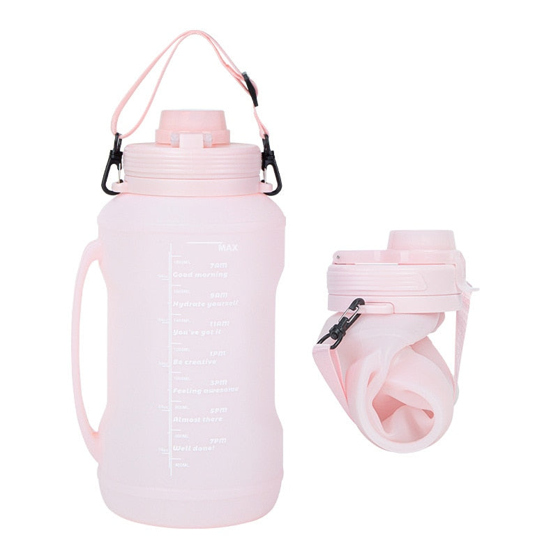Durable Collapsible Hiking Water Bottle