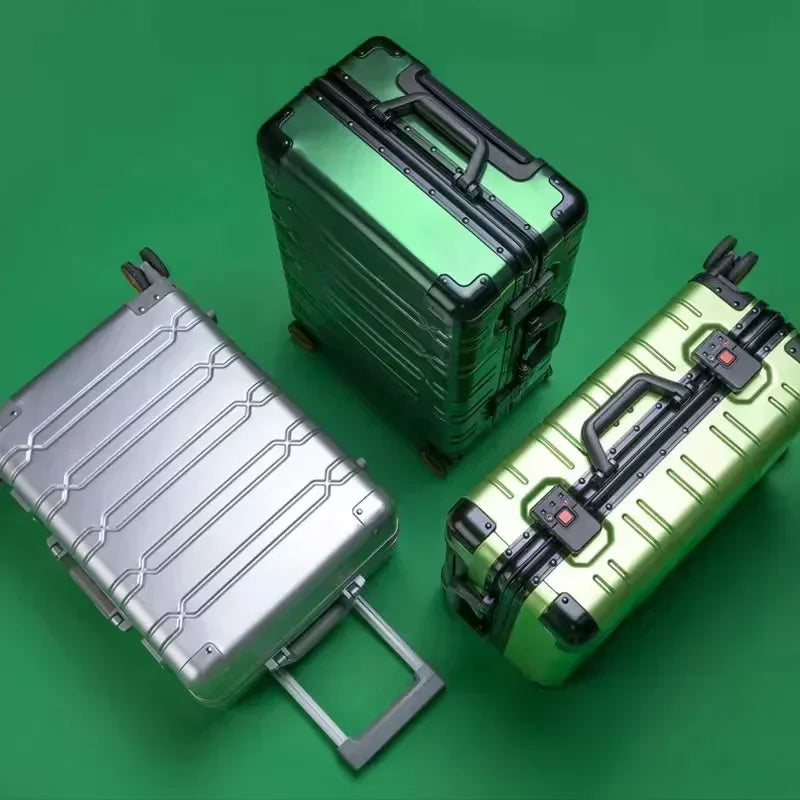 Lightweight Travel Aluminum Luggage Set