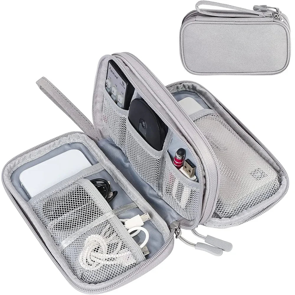 Waterproof Travel Cable Organizer Storage Bag