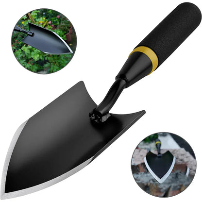 Heavy Duty Garden Spade with Ergonomic Handle - Fesara