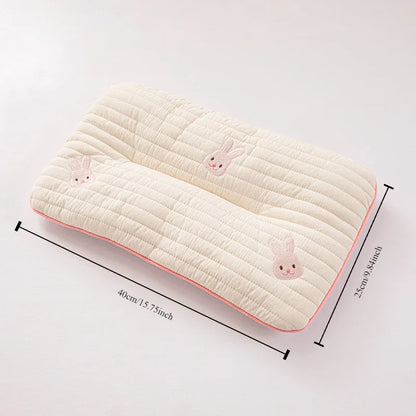 Soft Baby Head Support Pillow with Memory Foam Cushion