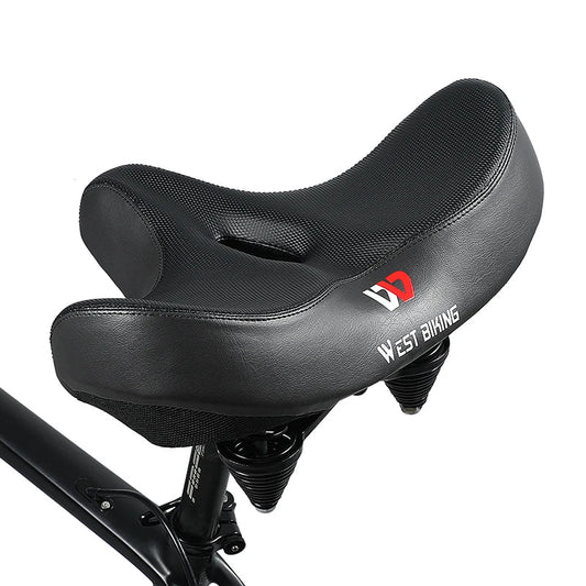 Comfortable Gel Bike Seat with Extra Cushion - Fesara