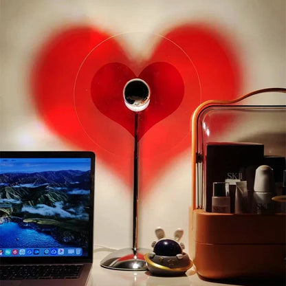 Sweet Heart Shaped LED Table Lamp