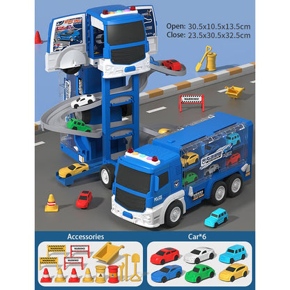 Cool Transforming Car Toy Truck Set