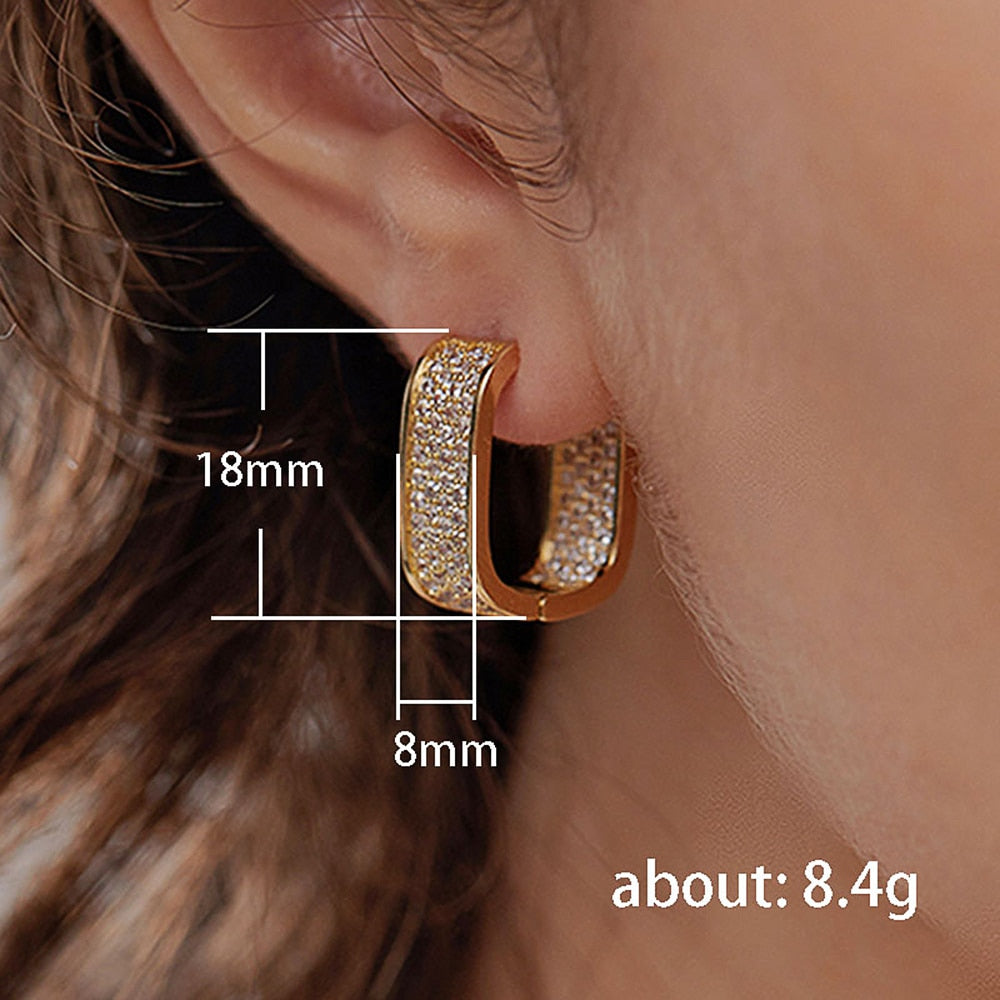 Fesara | Simple Chic Korean Hoop Earrings