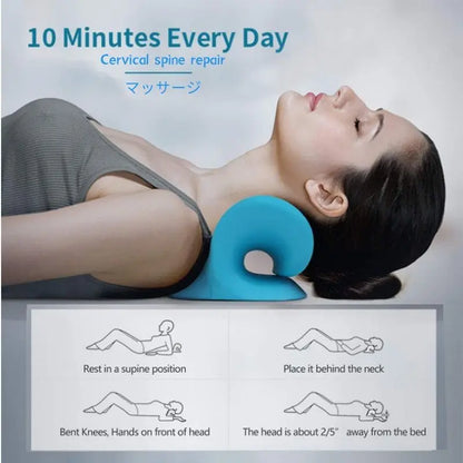 Contour Neck Support Pillow for Back Pain Relief