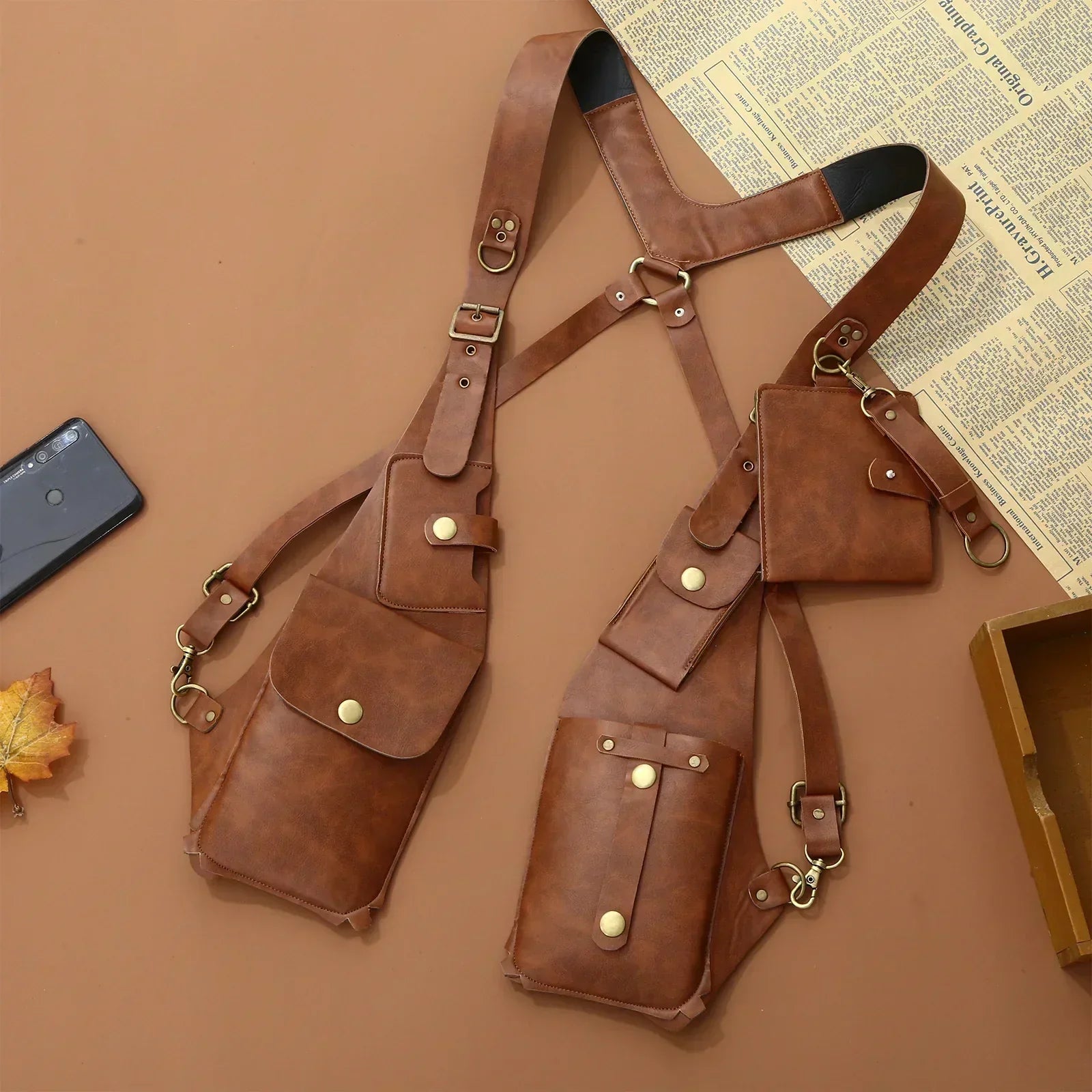 Sleek Protective Crossbody Purse - Fesara