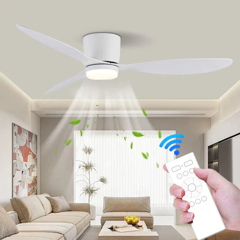 Modern Ceiling Fan Light Fixtures Nordic Style