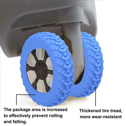 Durable Luggage Wheels Protective Caps 8 Pack