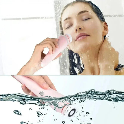 Advanced 4-in-1 Facial Cleansing Brush