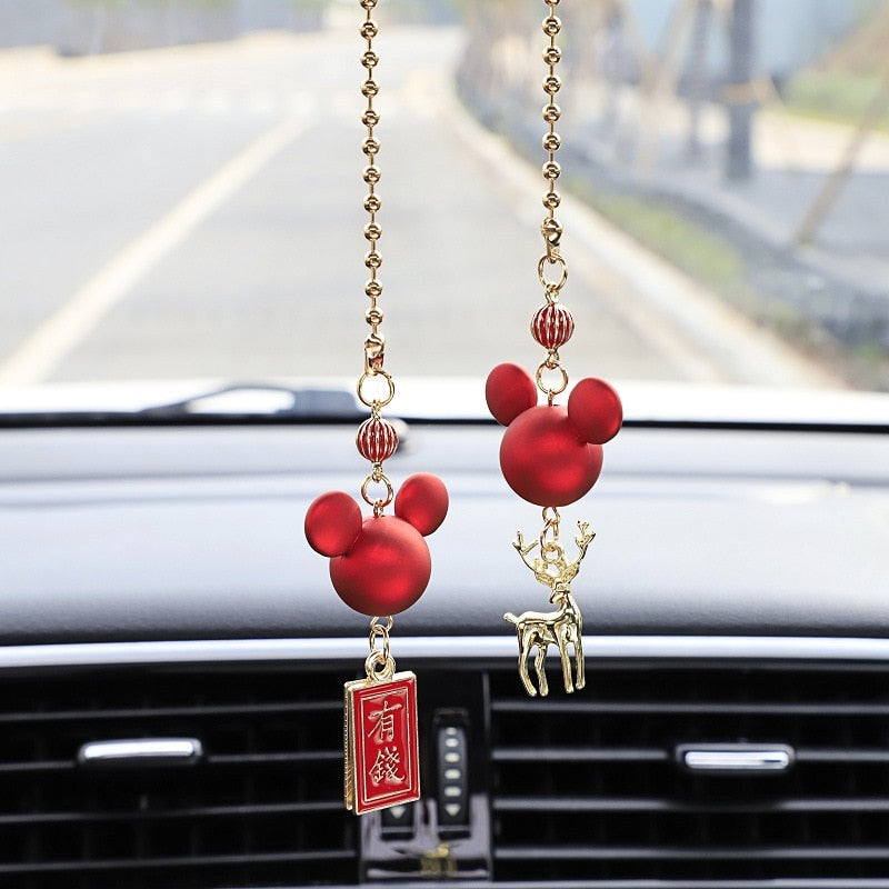 Fun Deer Car Mirror Accessory - Fesara