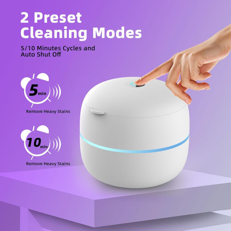 Advanced Multi-Purpose Ultrasonic Cleaner with UV Light