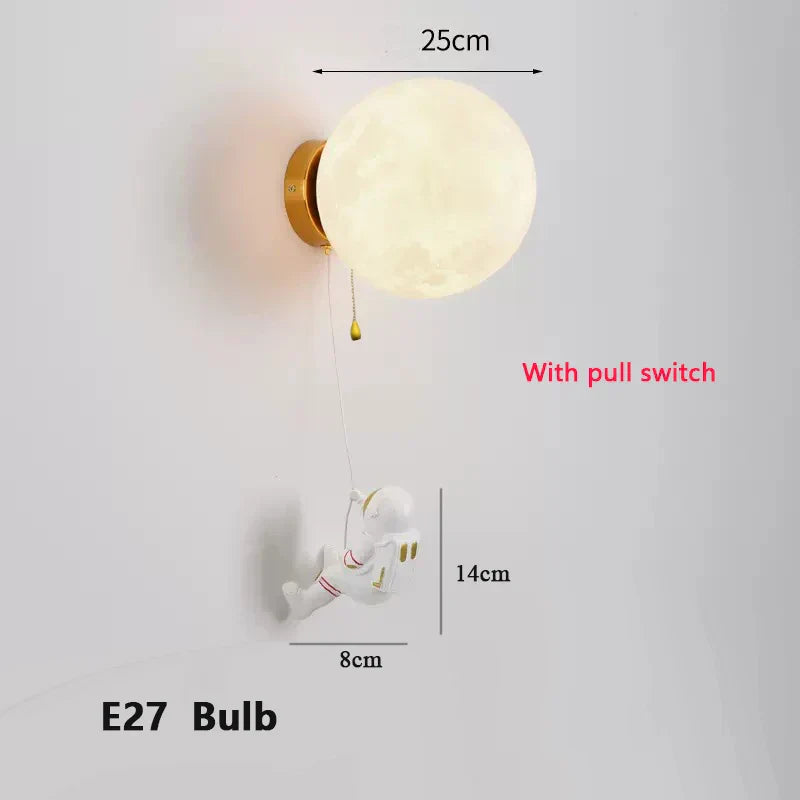 Cosmic Moon LED Wall Lamp