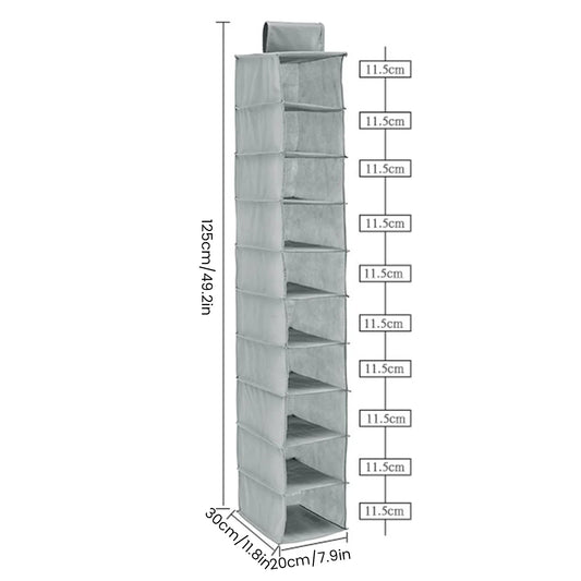 Collapsible Closet Storage Shelf Organizer - Fesara