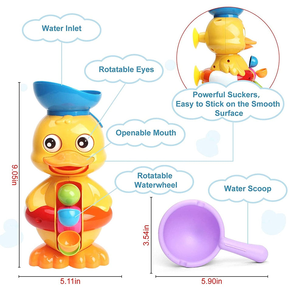 Fun Quacking Bath Water Toy