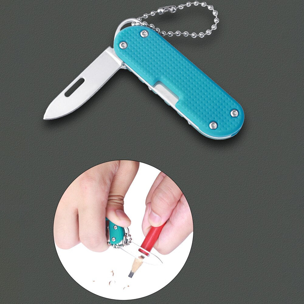 Compact Multitool Pocket Screwdriver Keychain