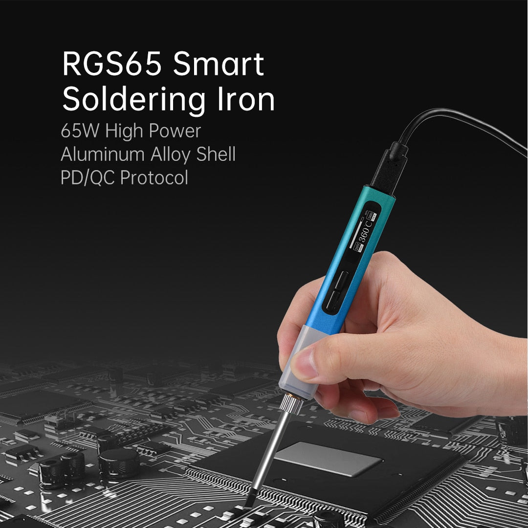 Compact Electronic Soldering Iron Kit