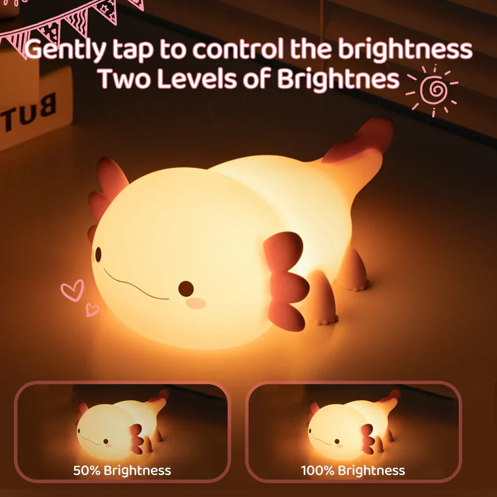 Adorable Duck LED Night Lamp Soft USB Rechargeable