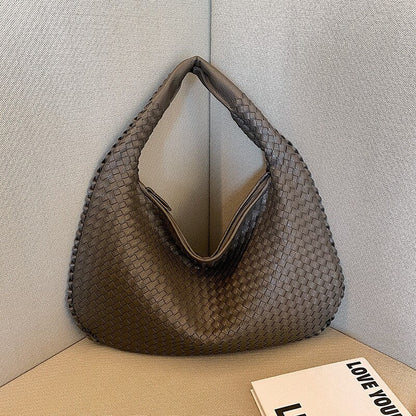 Luxury Leather Tote Handbag