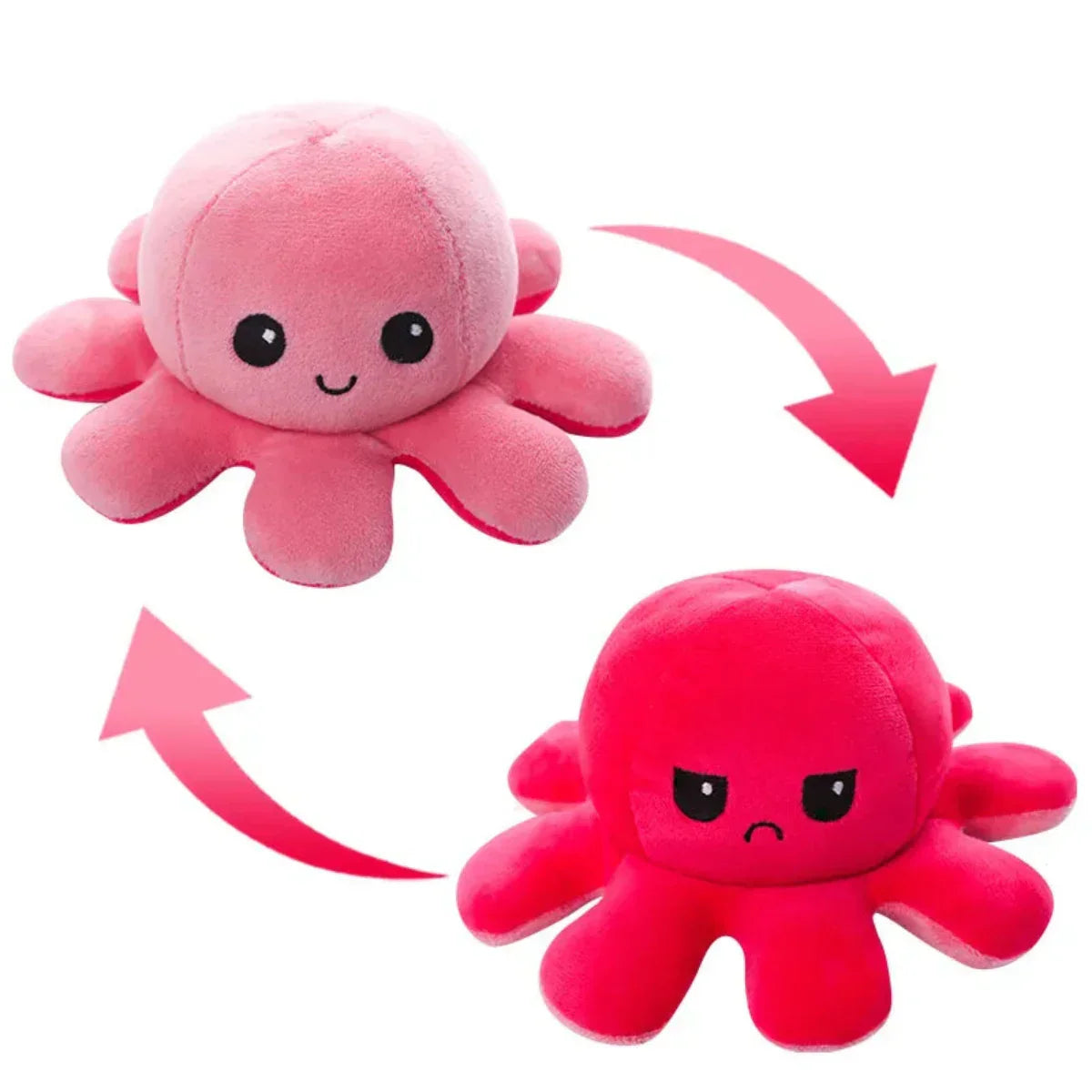 Funny Reversible Octopus Plush Toy