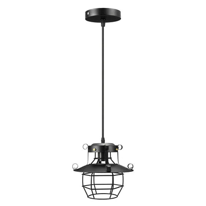 Vintage Metal Pendant Light Fixture