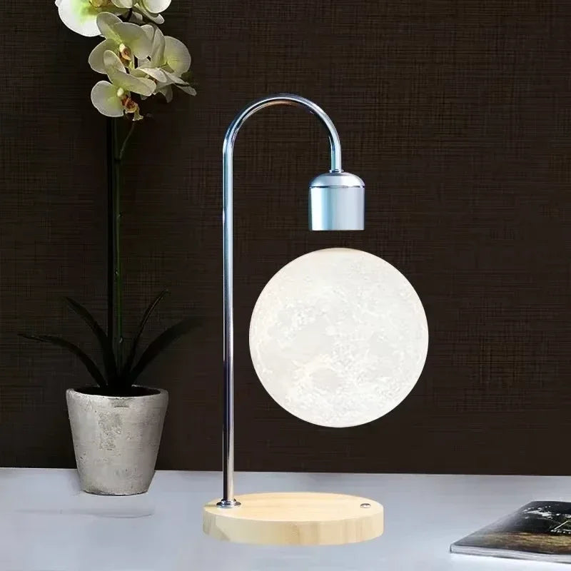 Floating LED Moon Light with Wireless Charging Base
