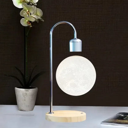 Floating LED Moon Light with Wireless Charging Base