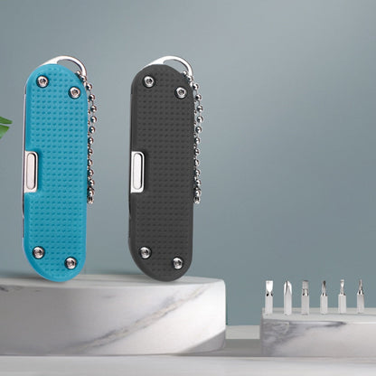 Compact Multitool Pocket Screwdriver Keychain