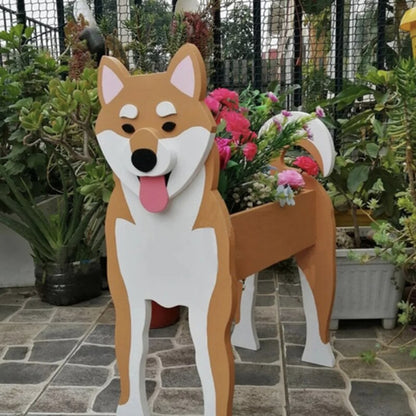 Cute Pet Planter Box - Strong Outdoor Garden Pot - Fesara