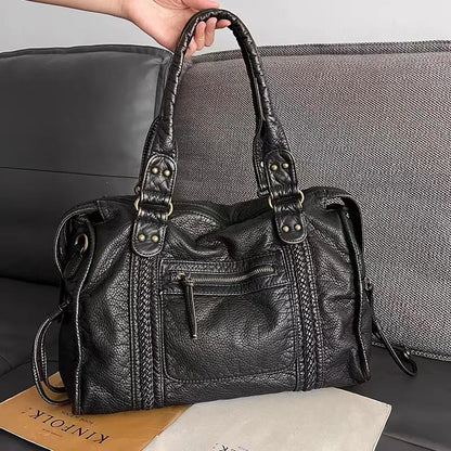 Classic Brown Vintage Crossbody Bag