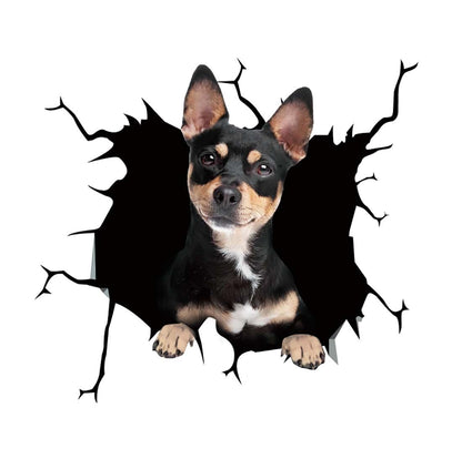 Fun 3D Dog Car Scratch Remover Sticker