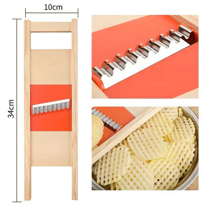 Easy Potato Cutter Stainless Steel French Fry Slicer - Fesara