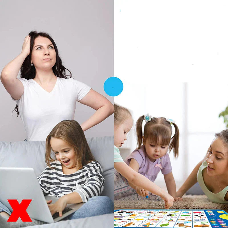 Fun Interactive English Learning Sound Board for Kids