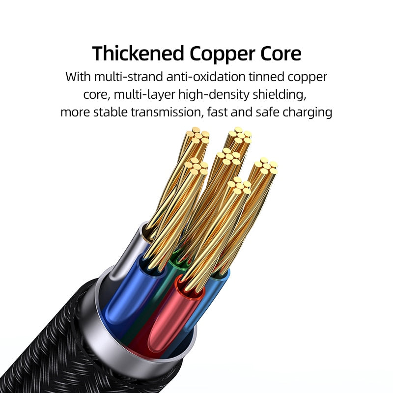 Quick Charge LED Fast Phone Charging Cord