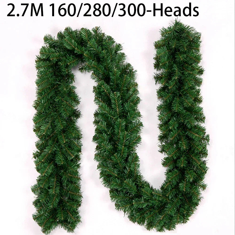 Premium Artificial Christmas Fir Garland 2.7m Long
