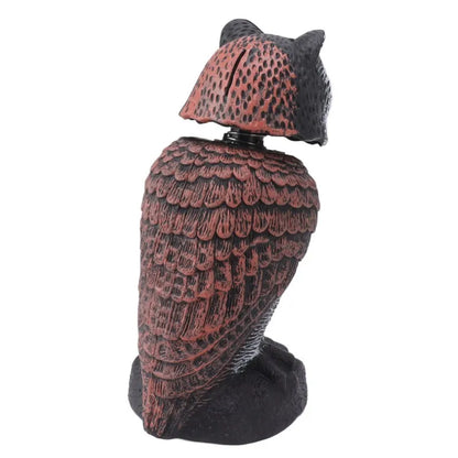 Outdoor Bird Repellent Owl Statue Defender