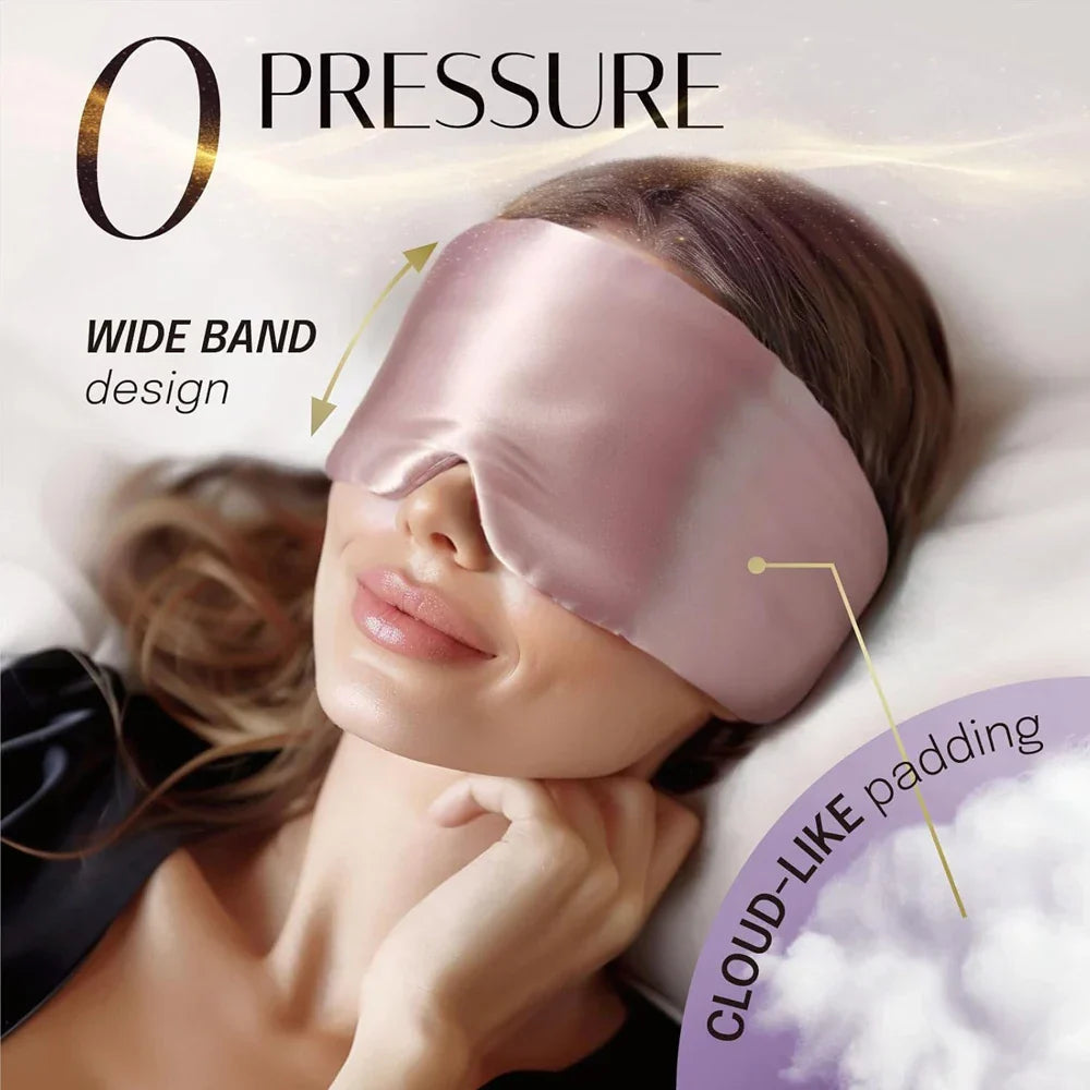 Soft Silk Sleep Eye Mask for Better Rest