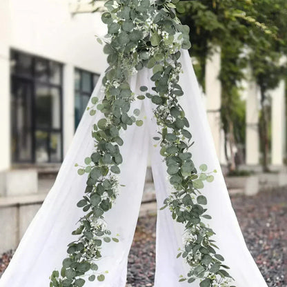 Fresh Eucalyptus Artificial Flower Garland Set