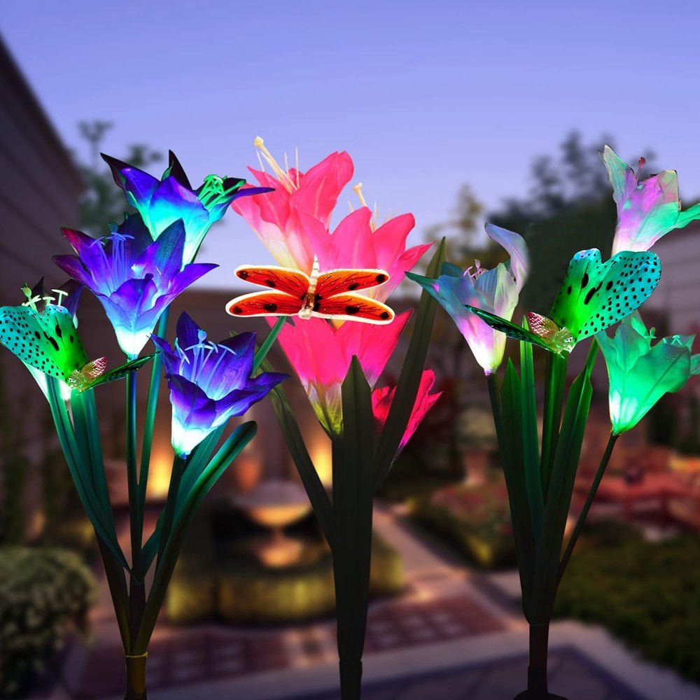 Solar Powered Fesara Soleil Garden Lamp