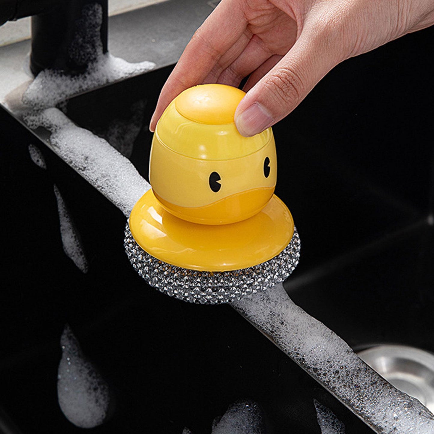Fun Duck Shaped Dish Scrubber