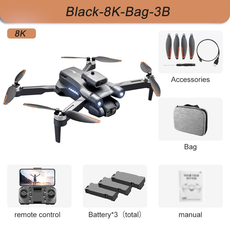 Portable Compact Mini Camera Drone for Travel
