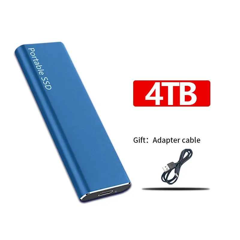 Fast Mobile SSD External Hard Drive for Laptop