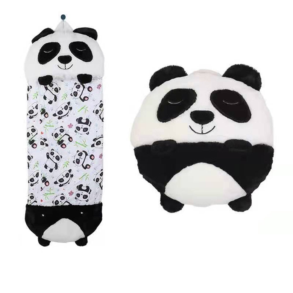 Cozy Kids Sleeping Bag with Pillow for Outdoor Fun