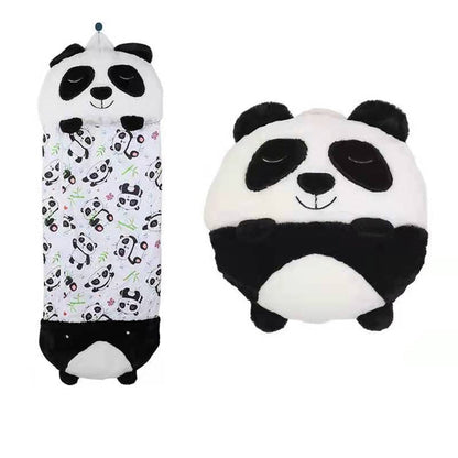 Cozy Kids Sleeping Bag with Pillow for Outdoor Fun