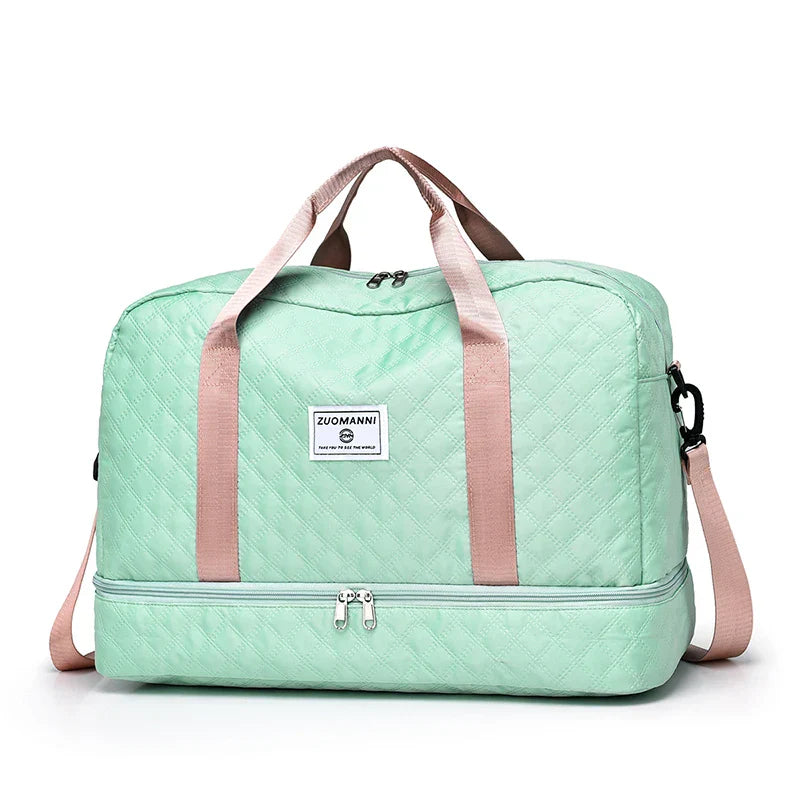 Fesara TravelFlex Lightweight Travel Duffel Bag with Pocket