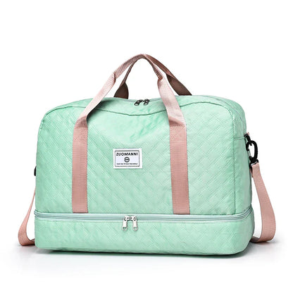 Fesara TravelFlex Lightweight Travel Duffel Bag with Pocket