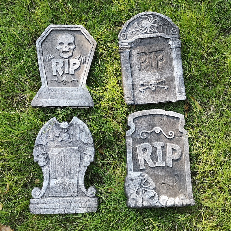 Spooky Foam Graveyard Tombstone Decoration