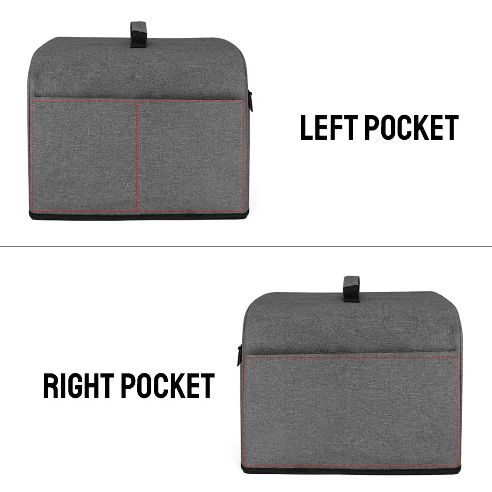 Practical Kitchen Appliance Cover with Storage Pockets